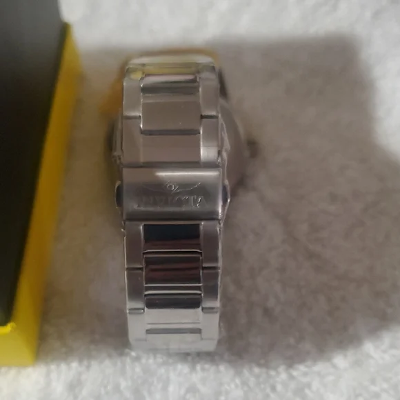 Invicta Silver and Yellow Men's Watch
